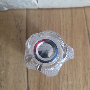 Clear Glass Faucet Handle